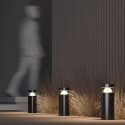 Olten - Outdoor Graphite LED Bollard Olten - Outdoor Graphite LED Bollard