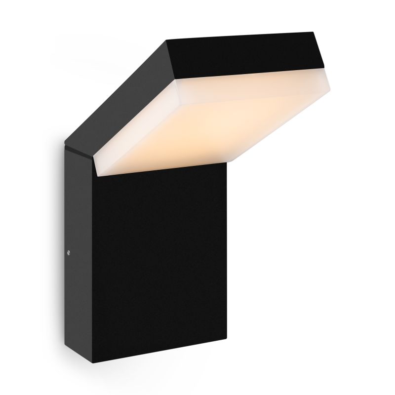 Maytoni-O595WL-L12B3K - Paso - Outdoor LED Black & White Wall Lamp