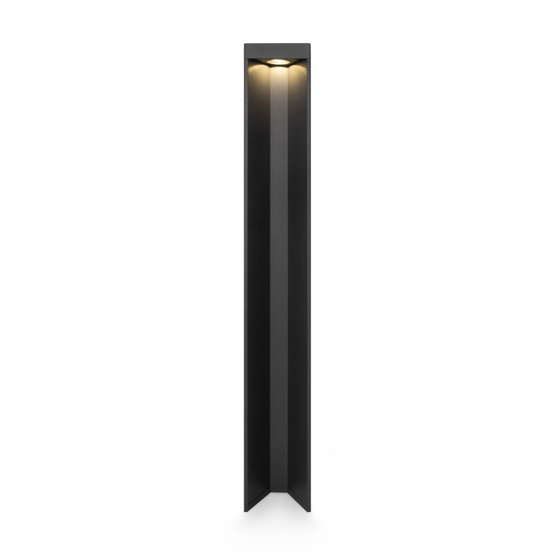 Maytoni-O596FL-L9GR4K1 - Essen - Outdoor LED Grey Bollard 65 cm