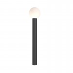 Bold - Outdoor Black Post with White Globe Bold - Outdoor Black Post with White Globe