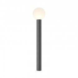 Bold - Outdoor Grey Post with White Globe Bold - Outdoor Grey Post with White Globe