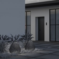 Plet - Solar Graphite LED Bollard with Sensor Plet - Solar Graphite LED Bollard with Sensor