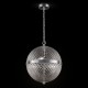 Maytoni-P004PL-02CH - Yonkers - Decorative Clear Globe & Chrome 2 Light Pendant