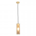 Gioia - Gold Pendant with Galvanized Mirrored Gold Glass Gioia - Gold Pendant with Galvanized Mirrored Gold Glass