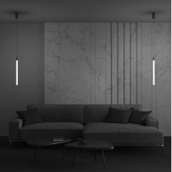 Ray - Gold & White LED Pendant 10W