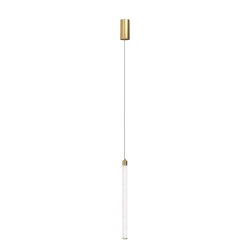 Ray - Matt Gold & White LED Pendant 20W