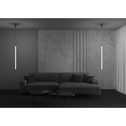 Ray - Matt Gold & White LED Pendant 20W