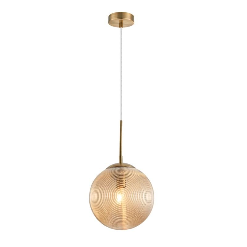 Ceiling Lights - Lumina - Decorative Amber Glass & Antique Brass Pendant Maytoni-P031PL-01BS - Lumina - Decorative Amber Glass & Antique Brass Pendant