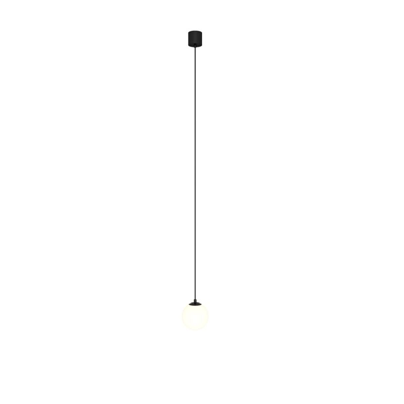 Maytoni-P039PL-5W3K-10-B - Luna - Black & White LED Pendant ∅ 10 cm 3000K