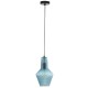 Ceiling Lights - Tommy - Blue Textured Glass Small Pendant Maytoni-P041PL-01B - Tommy - Blue Textured Glass Small Pendant
