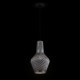 Ceiling Lights - Tommy - Silver Textured Glass Big Pendant Maytoni-P054PL-01B - Tommy - Silver Textured Glass Big Pendant