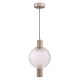 Ceiling Lights - Rueca - Decorative Glass & Matt Nickel Single Pendant Maytoni-P060PL-01N - Rueca - Decorative Glass & Matt Nickel Single Pendant