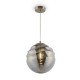 Ceiling Lights - Vinare - Smoky Glass & Nickel Single Pendant Maytoni-P074PL-01N - Vinare - Smoky Glass & Nickel Single Pendant
