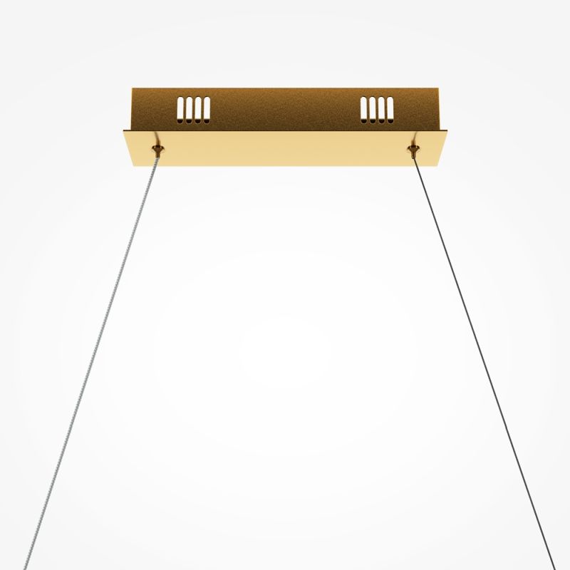 Maytoni-P097PL-L36BS3K - Krone - Brass LED over Island Fitting with Crystal