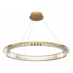 Krone - Gold LED Pendant with Crystal Ø 80.5 cm Krone - Gold LED Pendant with Crystal Ø 80.5 cm