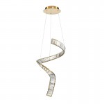 Krone - Brass LED Pendant with Crystal Krone - Brass LED Pendant with Crystal