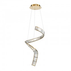 Krone - Brass LED Pendant with Crystal Krone - Brass LED Pendant with Crystal