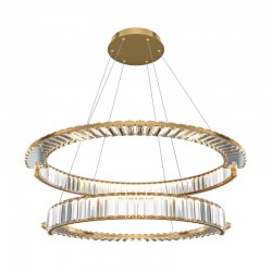 Krone - Gold LED Pendant with Crystal Krone - Gold LED Pendant with Crystal