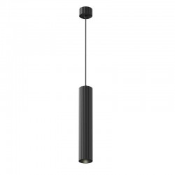 Calipso - Ribbed Black Pendant Calipso - Ribbed Black Pendant
