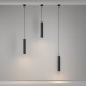 - Calipso - Ribbed Black Pendant Maytoni-P106PL-01-GU10-B - Calipso - Ribbed Black Pendant