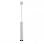 Calipso - Ribbed White Pendant Calipso - Ribbed White Pendant