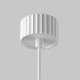 - Calipso - Ribbed White Pendant Maytoni-P106PL-01-GU10-W - Calipso - Ribbed White Pendant