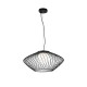 Ceiling Lights - Plec - White Globe & Black Single Pendant Maytoni-P364PL-01B - Plec - White Globe & Black Single Pendant