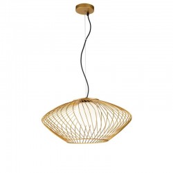 Plec - Gold Pendant with White Glass Plec - Gold Pendant with White Glass