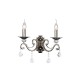 Maytoni-RC247-WL-02-R - Grace - Brass with Crystal Twin Wall lamp