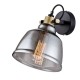 Wall Lights - Irving - Single Wall Lamp with Smoked Glass Maytoni-T163-01-C - Irving - Single Wall Lamp with Smoked Glass