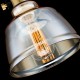 Ceiling Lights - Irving - Single Pendant with Amber Glass Maytoni-T163-11-R - Irving - Single Pendant with Amber Glass