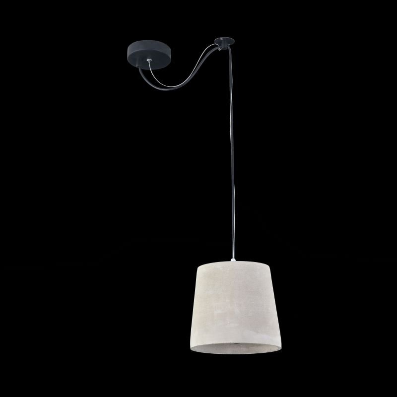 Ceiling Lights - Broni - Grey Concrete Single Pendant Maytoni-T440-PL-01-GR - Broni - Grey Concrete Single Pendant