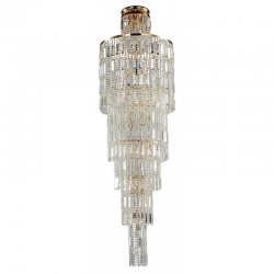 Niagara - Antique Gold 16 Light Chandelier with Crystal Niagara - Antique Gold 16 Light Chandelier with Crystal