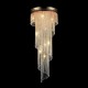Crystal & Acrylic - Cascade - Crystal 12 Light Ceiling Lamp -Gold Antique Maytoni-DIA522-CL-12-G - Cascade - Crystal 12 Light Ceiling Lamp -Gold Antique
