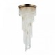 Crystal & Acrylic - Cascade - Crystal 12 Light Ceiling Lamp -Gold Antique Maytoni-DIA522-CL-12-G - Cascade - Crystal 12 Light Ceiling Lamp -Gold Antique