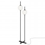 The Sixth Sense - Black LED Floor Lamp with White Glasses
