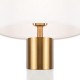 - Bianco - Natural Stone & Brass Table Lamp with White Shade Maytoni-Z030TL-01BS - Bianco - Natural Stone & Brass Table Lamp with White Shade