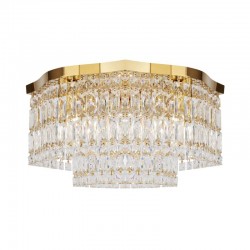 Dune - Gold 6 Light Ceiling Lamp with Crystal Dune - Gold 6 Light Ceiling Lamp with Crystal
