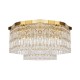 Maytoni-DIA005CL-06G - Dune - Gold 6 Light Ceiling Lamp with Crystal