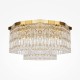 Maytoni-DIA005CL-06G - Dune - Gold 6 Light Ceiling Lamp with Crystal
