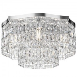 Dune - Crystal & Chrome 6 Light Ceiling Lamp Dune - Crystal & Chrome 6 Light Ceiling Lamp