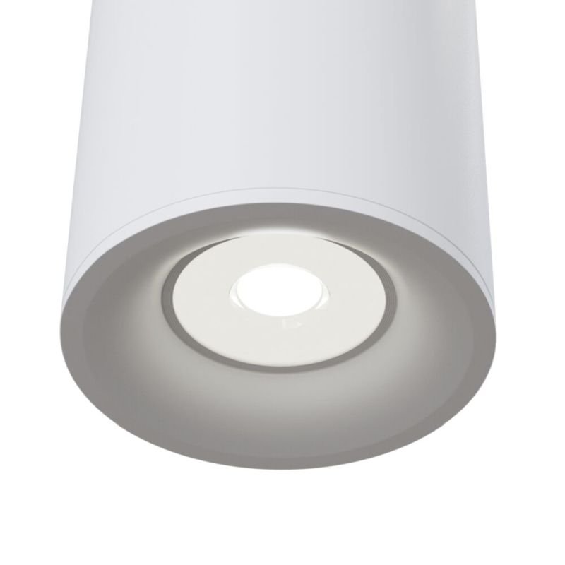 Maytoni-C012CL-01W - Slim - Surface-Mounted White Cylindrical Spotlight Ø 8.5 cm