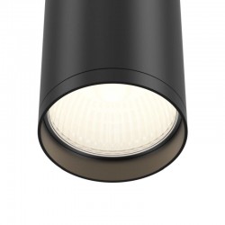 Focus S - Surface-Mounted Black Spotlight