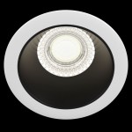 Share - White & Black Recessed Downlight Ø 8.6 cm
