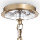 Ceiling Lights - Luxe - Cream Shade & Antique Gold 5 Light Pendant Maytoni-H006PL-05G - Luxe - Cream Shade & Antique Gold 5 Light Pendant