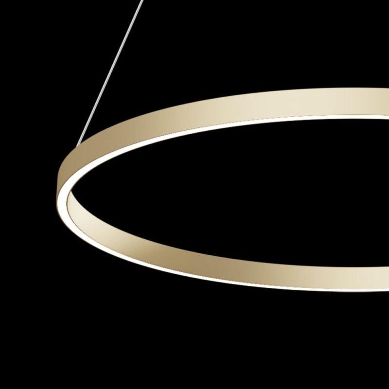 Maytoni-MOD058PL-L42BS4K - Rim - LED 4000K Brass Metal Ring Pendant Ø80