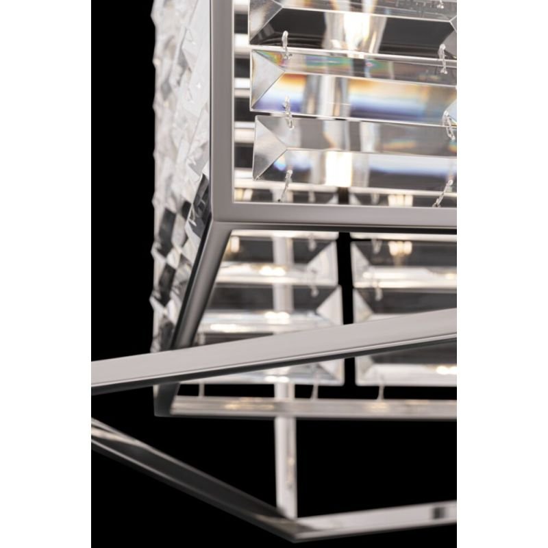 Ceiling Lights - Tening - Crystal & Chrome 4 Light Lantern Pendant Maytoni-MOD060PL-04CH - Tening - Crystal & Chrome 4 Light Lantern Pendant