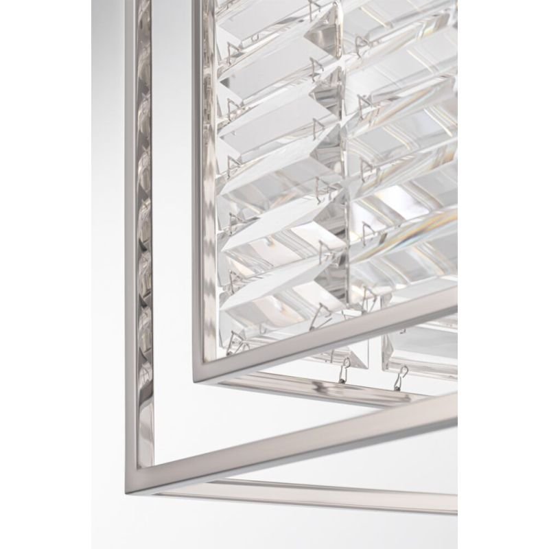 Ceiling Lights - Tening - Crystal & Chrome 4 Light Lantern Pendant Maytoni-MOD060PL-04CH - Tening - Crystal & Chrome 4 Light Lantern Pendant