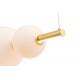 Kitchen Lights - Freccia - LED White Glass & Gold over Island Fitting Maytoni-MOD063PL-L50G3K - Freccia - LED White Glass & Gold over Island Fitting