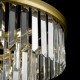 Maytoni-MOD085PL-07BS - Revero - Crystal & Painted Brass 7 Light Chandelier